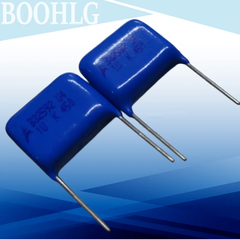 

10 шт. 1,0 мкФ 450 В 1 мкФ 1u0 105 15 мм пленочный конденсатор B32592S6105K