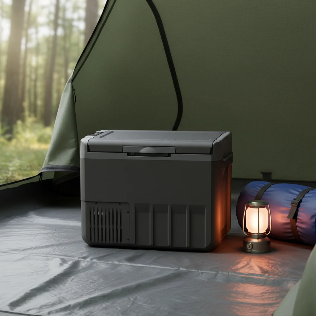 

TULX Factory Direct Sale AC/DC12V24V Car Fridge Mini Car Fridge Portable Compressor Car Freezer