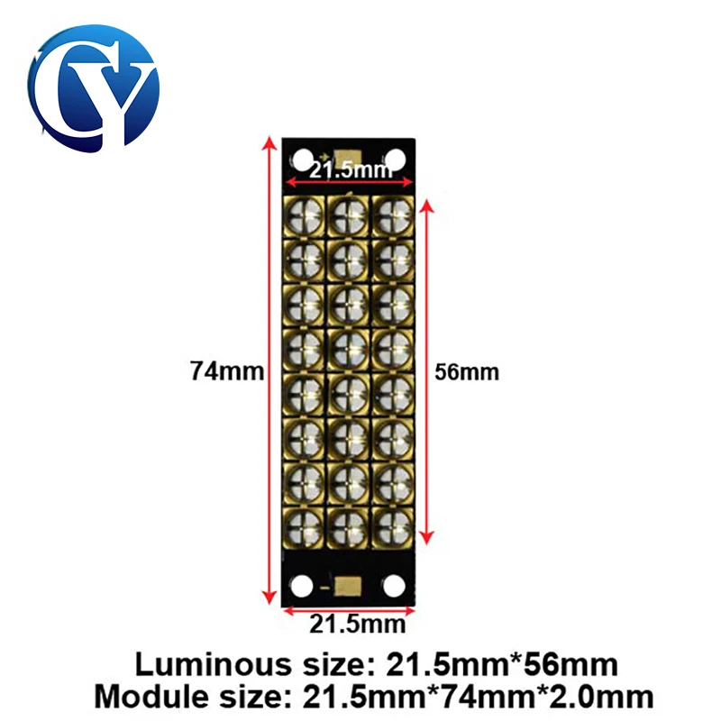 6565  Module 240W High Power Viole UV Lamp Curing  365nm 385nm 395nm 405nm