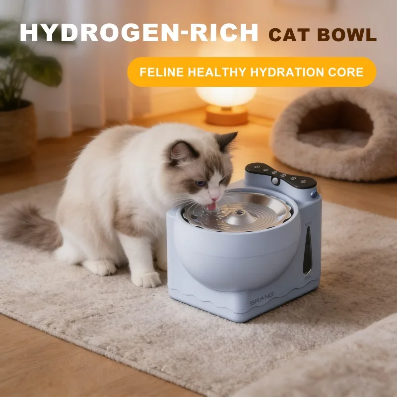 Cat Bowl Automatic Pet Water Drinker Healthy Water Drinker Suitable for Cats and Dogs