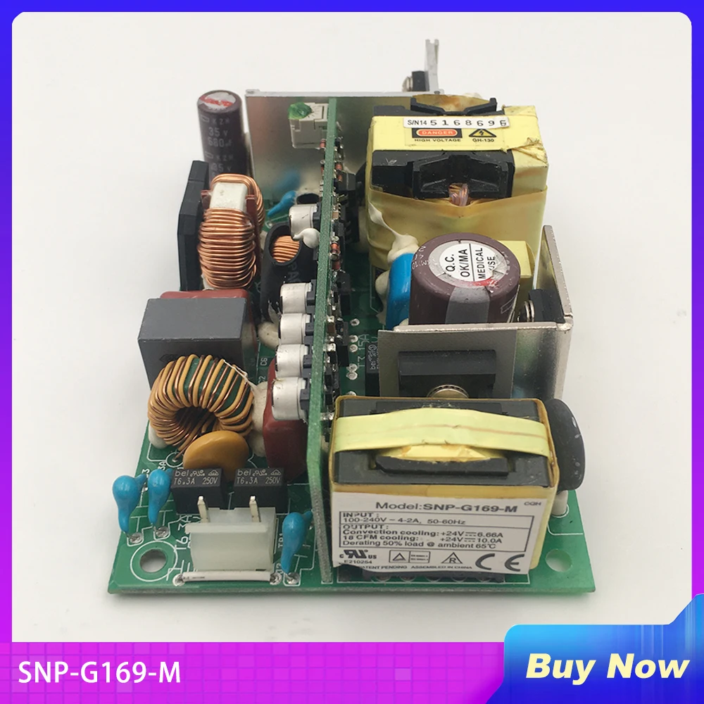 

SNP-G169-M Industrial Medical Equipment Power Supply +24V 6.66A +24V 10A