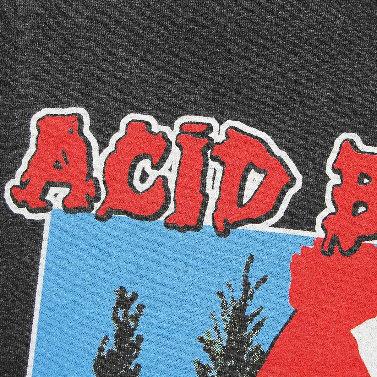 Acid Bath Graphic T Shirt When The Kite String Pops Sludge Heavy Metal Men‘s Short Long Sleeves Cotton Printed Tee Shirt view 3