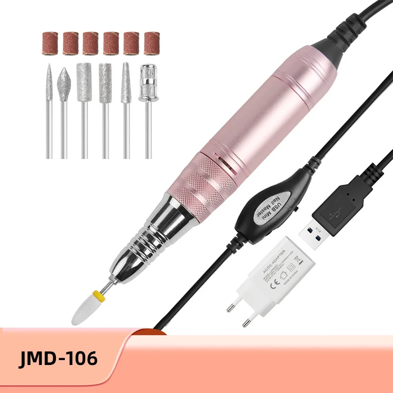 

USB 30000RPM Adjustable Rechargeable Battery Brushless Nail Drill Manicure Master For Nail Salons Files Home Use Pedicure Pen