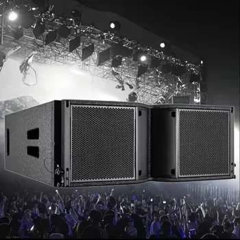 2025 New Design Factory Price T210 Dual 10 Inch Passive 2 Way Line Array Speaker Cabinet Audio Sound Equipment