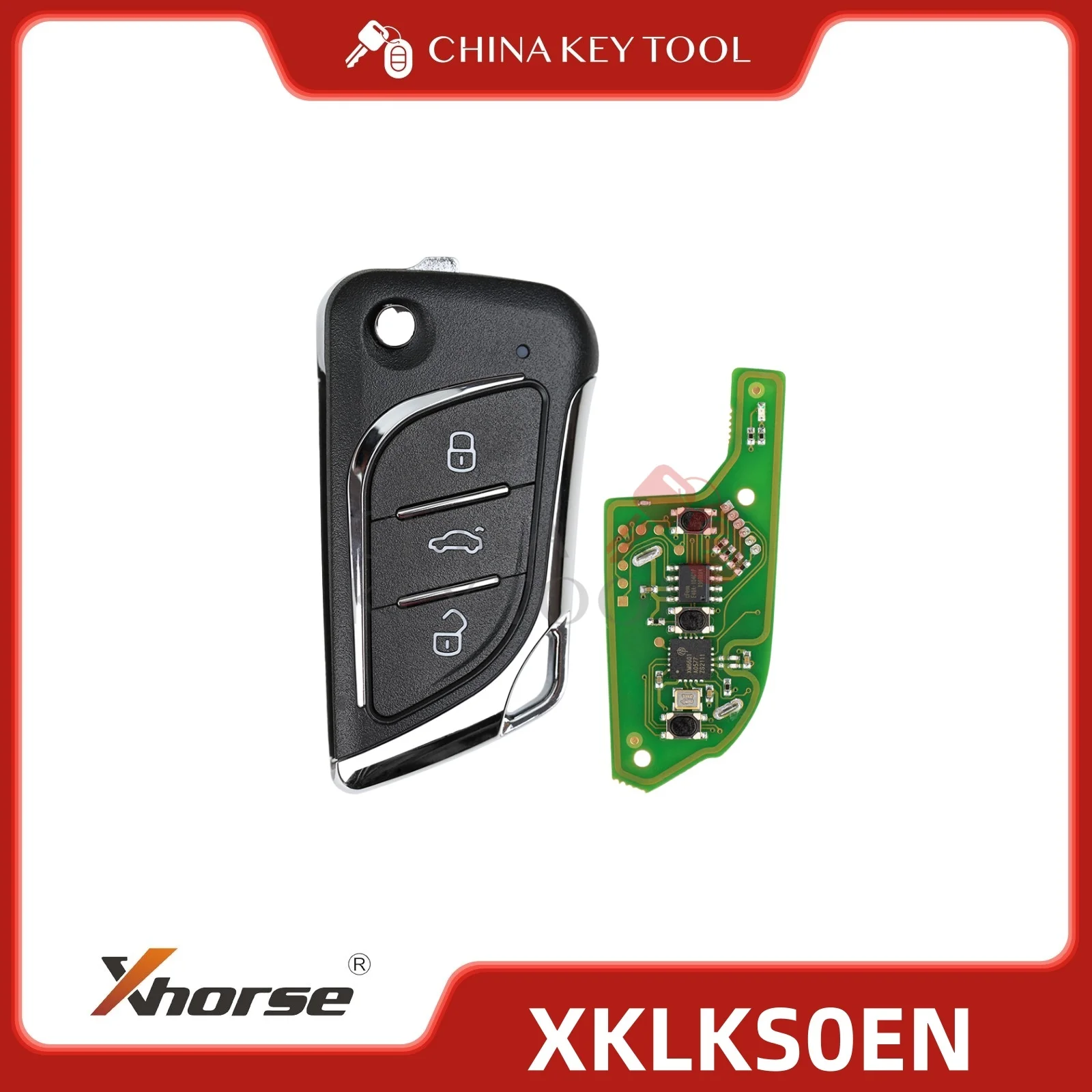 

Проводной дистанционный ключ Xhorse для Lexus Type XKLKS0EN, глобальная версия