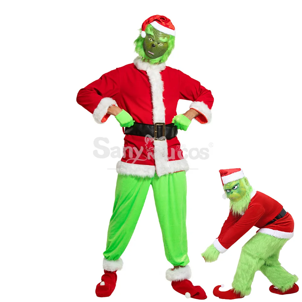 

IN STOCK SanyMuCos Monster Cospaly Christmas Dress Cospaly Outfit Comic-con Christmas\Santa Gifts