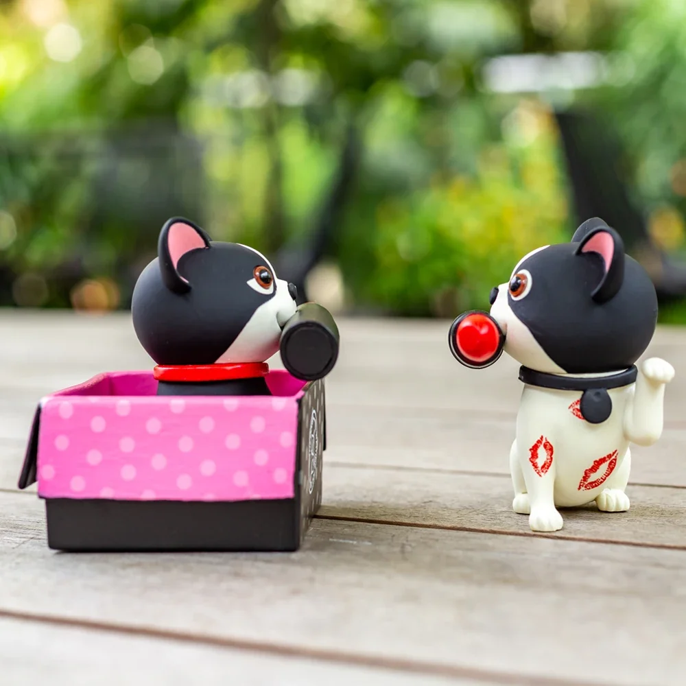 De Doggy Familie Ondeugende Hond Blind Box Speelgoed Mystery Box Caixa Misteriosa Guess Bag Kawaii Ornamenten voor Meisjes Verjaardagscadeau