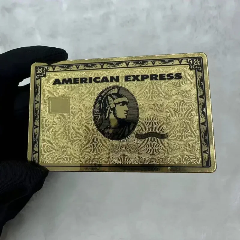 Tarjeta de broma personalizada, Diseño de tarjeta americana, aex bla, accesorios de película negra