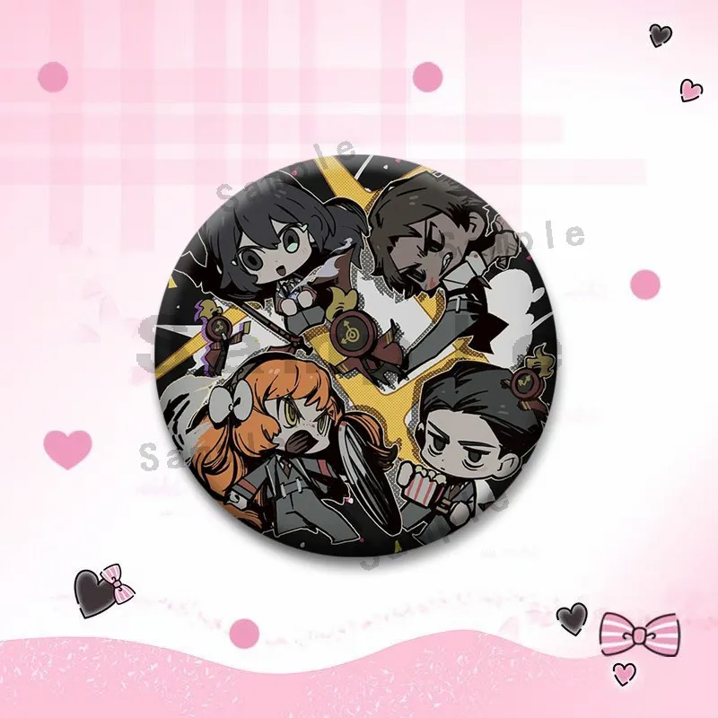 Game Limbus Company Abzeichen Cartoon-Rollenspiel Cosplay Anstecknadeln Don Quixote Ishmael Gregor Brosche für Rucksack Jacke Schmuck Geschenke – Detail 7