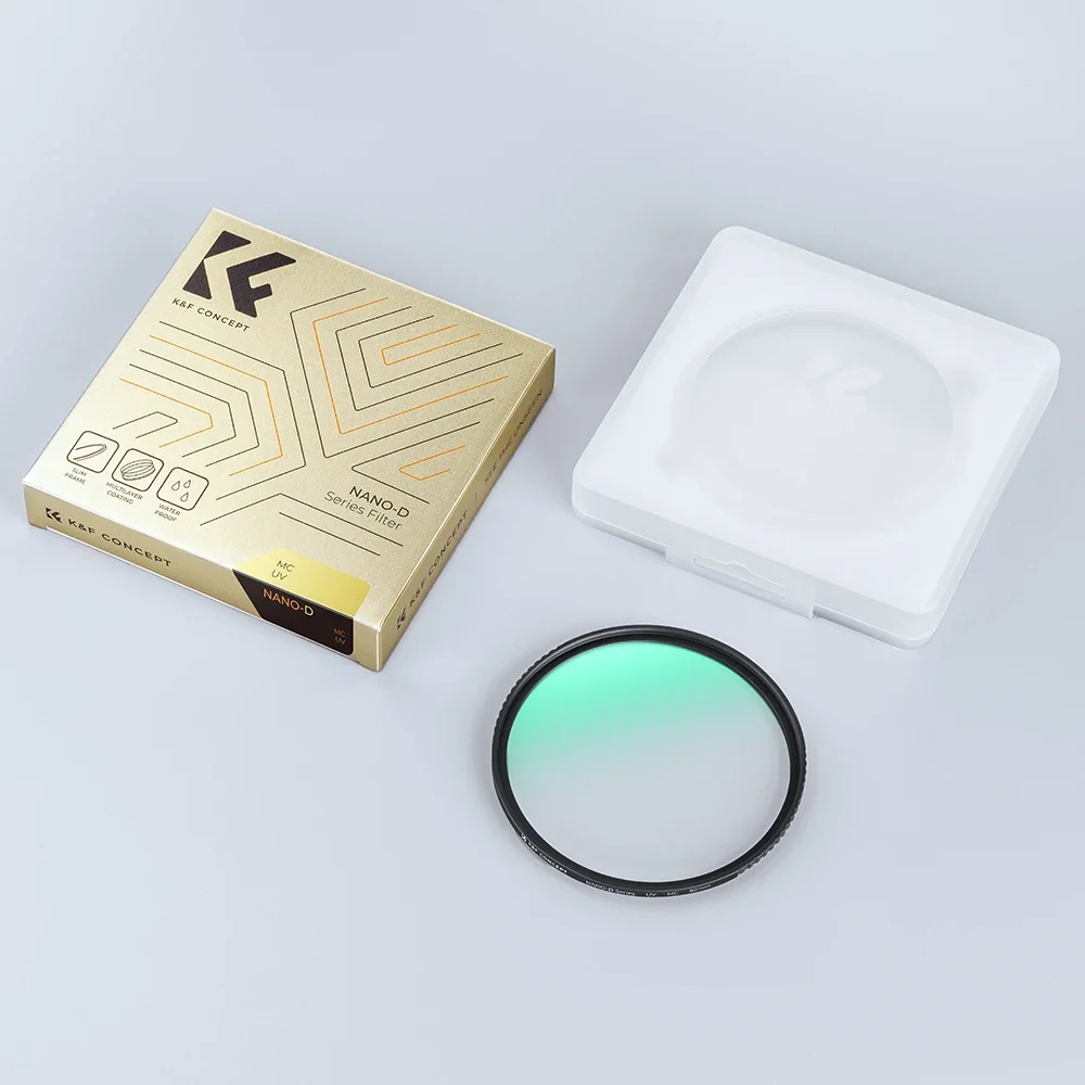 

K&F CONCEPT 49-82 мм HD УФ-объектив для камеры MCUV-фильтр с многослойной защитой 49 мм 52 мм 58 мм 62 мм 67 мм 77 мм 82 мм