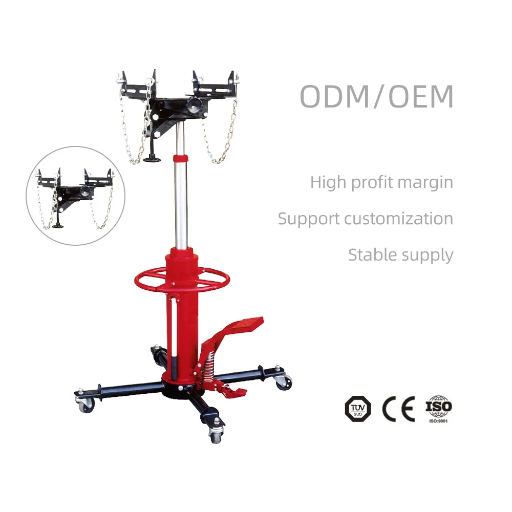 

2-Stage Hydraulic 0.5T Steel Transmission Jack Mobile Design Car Jacks For Automotive Use