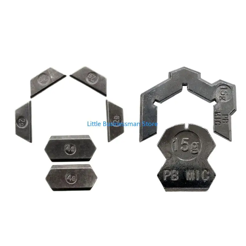Adjustable Mouse Feel for G502 Wireless Removable Metal Weights M76A