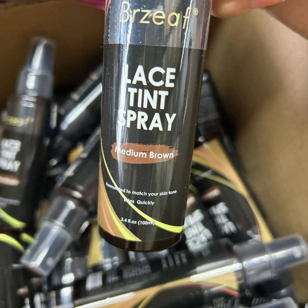 

1 бутылка 3,4 FLoz, кружевной оттенок, блестящие кружевные парики 100 мл, светильник/средний/темный, плавильная кружевная краска, оттенок кожи, пена для париков