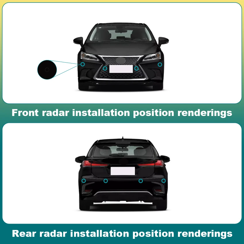 Original Sensors Parking Sensor For Cars Assistance Backup Radar Buzzer System For Lexus CT 200h CT200h ZWA10 2017 to 2023 2024