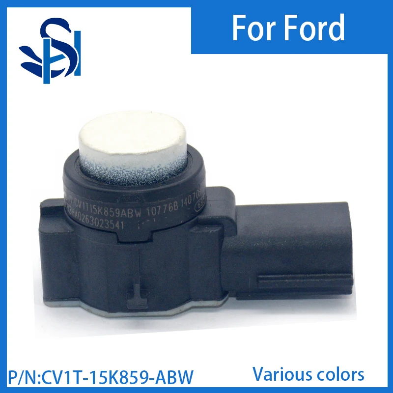 Sensor de Control de distancia de asistencia de estacionamiento PDC para coche, CV1T-15K859-ABW, Color blanco, para Ford Fiesta 2013-2017