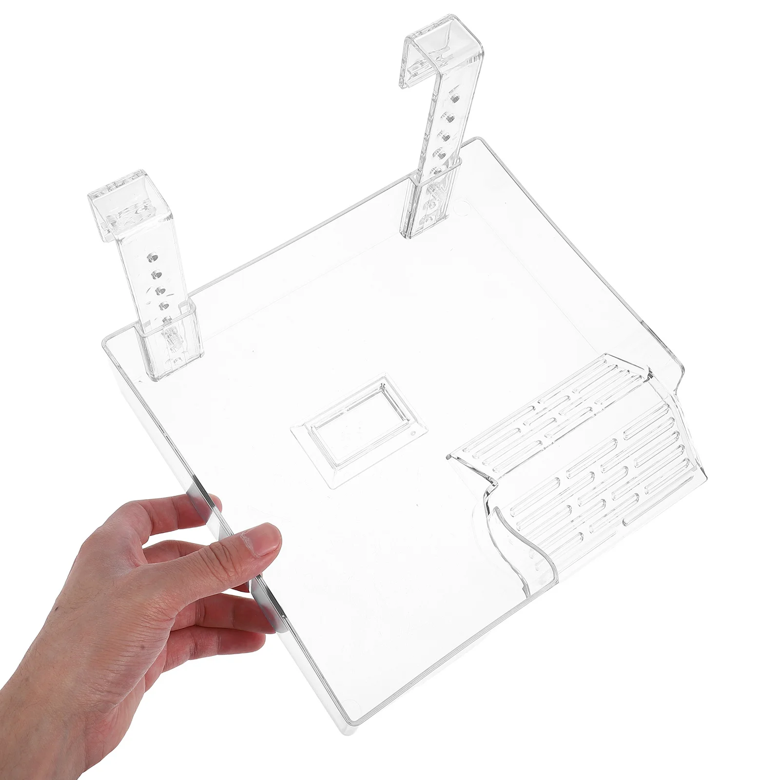 

Hanging Floating Turtle Basking Platform Adjustable Water Level Reptile Sunbathing Dock Resting Area for Aquatic Turtles Clean