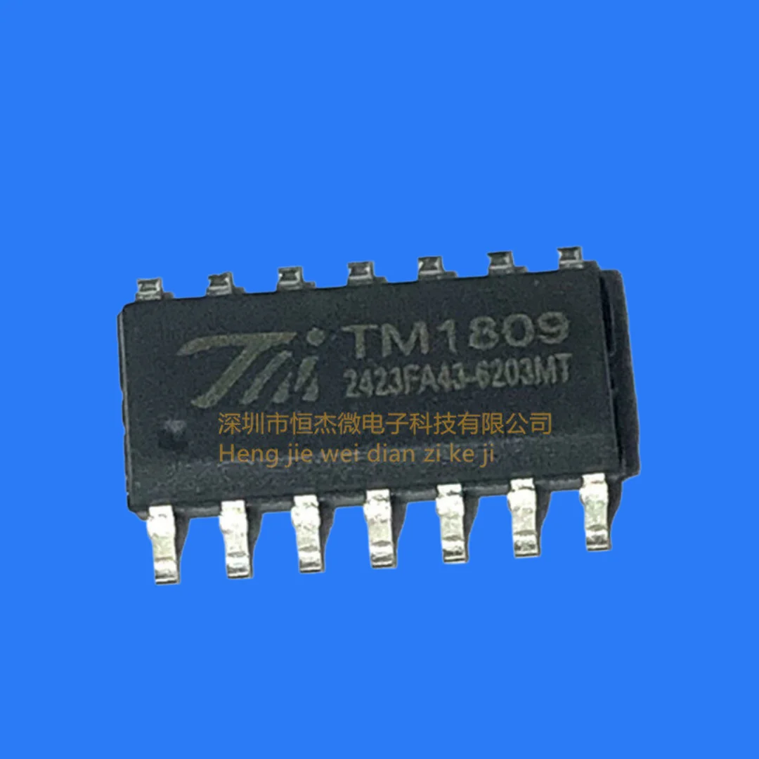 5PCS/New Original TM1809 Package SOP-14 Slide Lantern 9 Channel LED Driver Control IC Chip