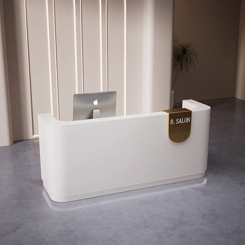 Organizers Company Reception Desks Modern Shop Beauty Bar Luxury Restaurant Reception Desks Executive Bureau Trendy Furniture