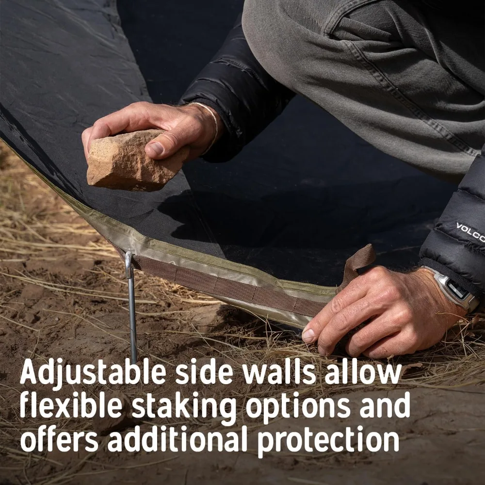 خيمة تخييم عالمية للسيارة مع دخول كبير وجدار قابل للتعديل، مأوى متداخل للطرق العالية من Kelty مع إطار من الألومنيوم