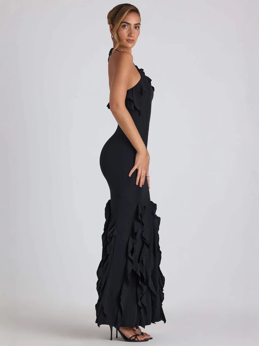 ボディコンドレス アジアンスタイル 女性 夏 ランタンスリーブ フォーマル パフスリーブ イブニングパーティー ダンス 祝い ファンシー 美しい スイート インス