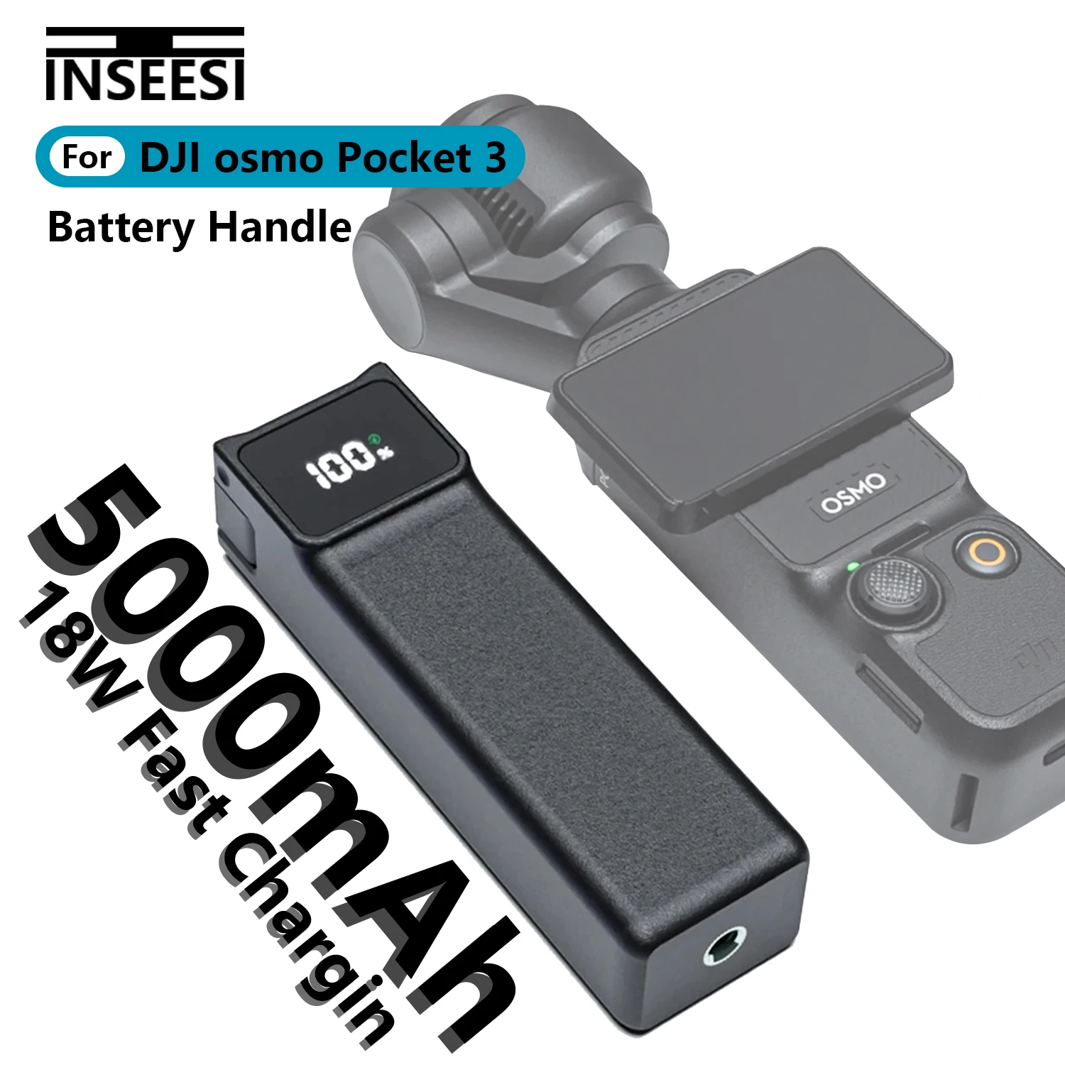 Π ΡΡΠΊΠ° Π°ΠΊΠΊΡΠΌΡΠ»ΡΡΠΎΡΠ° Π΄Π»Ρ DJI Osmo Pocket 3, Π°ΠΊΠΊΡΠΌΡΠ»ΡΡΠΎΡ 5000 ΠΌΠΡ, ΠΎΠ±Π΅ΡΠΏΠ΅ΡΠΈΠ²Π°ΡΡΠΈΠΉ 180 ΠΌΠΈΠ½ΡΡ Π ΡΡΠΊΠ° Π°ΠΊΠΊΡΠΌΡΠ»ΡΡΠΎΡΠ° Π΄Π»Ρ DJI Osmo Pocket 3, Π°ΠΊΠΊΡΠΌΡΠ»ΡΡΠΎΡ 5000 ΠΌΠΡ, ΠΎΠ±Π΅ΡΠΏΠ΅ΡΠΈΠ²Π°ΡΡΠΈΠΉ 180 ΠΌΠΈΠ½ΡΡ