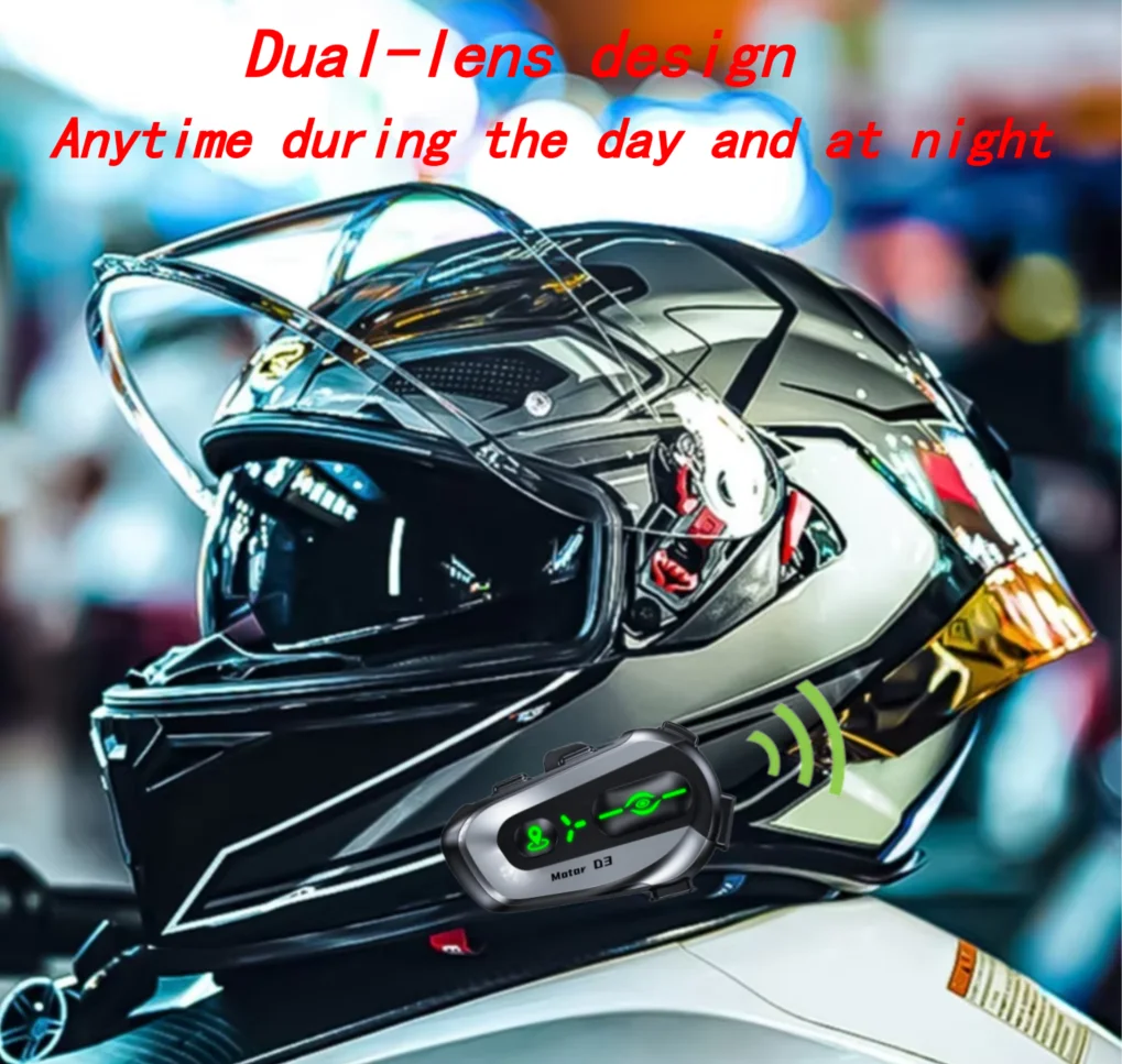 P7 Motorcycle  Full Face Helmet Global Positioning Attached Motorcycle Bluetooth Earphones ABS Material 3C DOT Double Certified