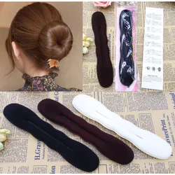 Fashion Hair Bun Maker Donut Magic Foam Sponge Easy Big Ring Hair Styling Tools Hairstyle Hair Accessories For Girls Women