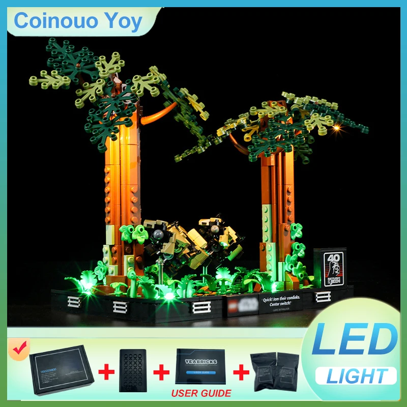 

LIGHT For LEGO 75353 Endor Speeder Block DIY Toy (NO Blocks Model,Only LED Light) Light Set Kid Gift