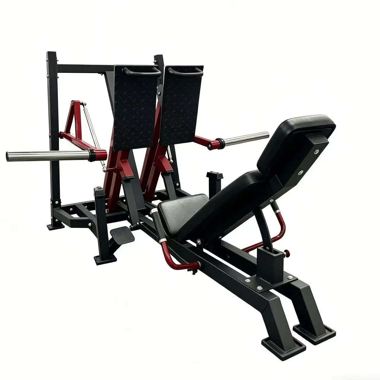 High-quality Commercial Full Set On-board Professional Free Weight Super Leg Exercisers 45 Dual-system Fitness Equipment