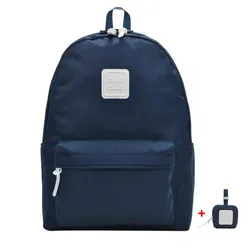 Mochila de Nylon impermeável para adolescentes, leve viagem Caminhadas Bag, Japão Schoolbag para meninas e meninos, tamanho L