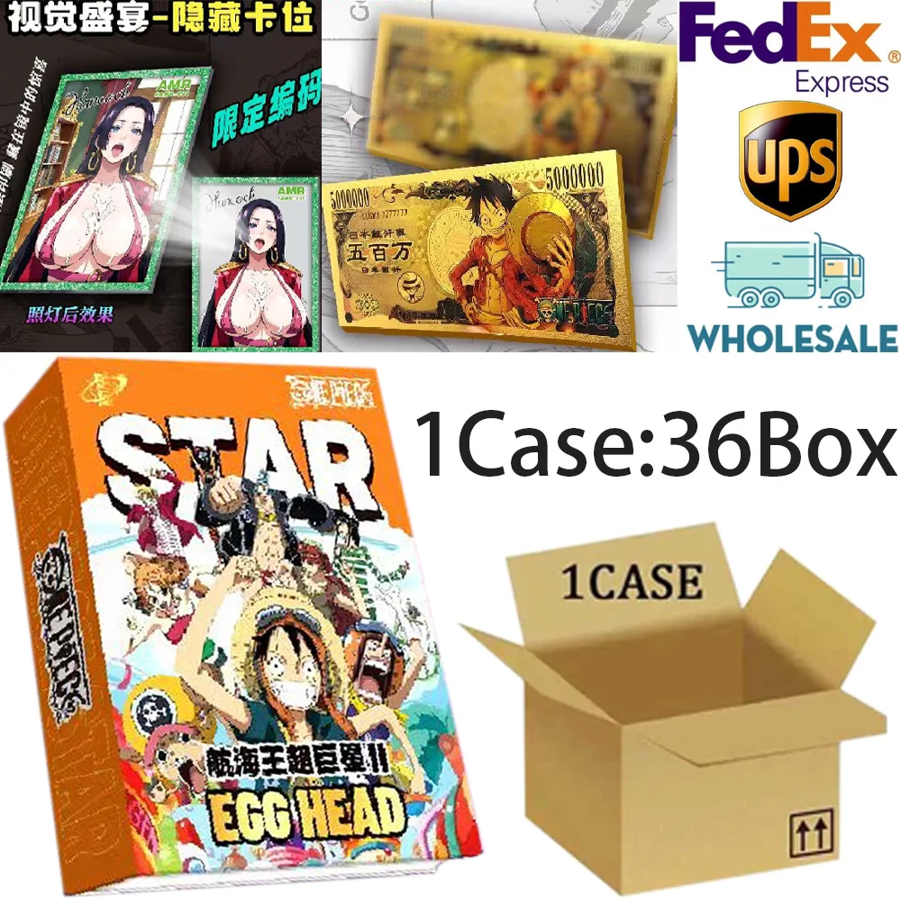 Wholesale Case Lnterstellar Card Alliance 2 One Piece Card SP SSR Luffy Hancock Zoro Nami Character Diamond Collection Card