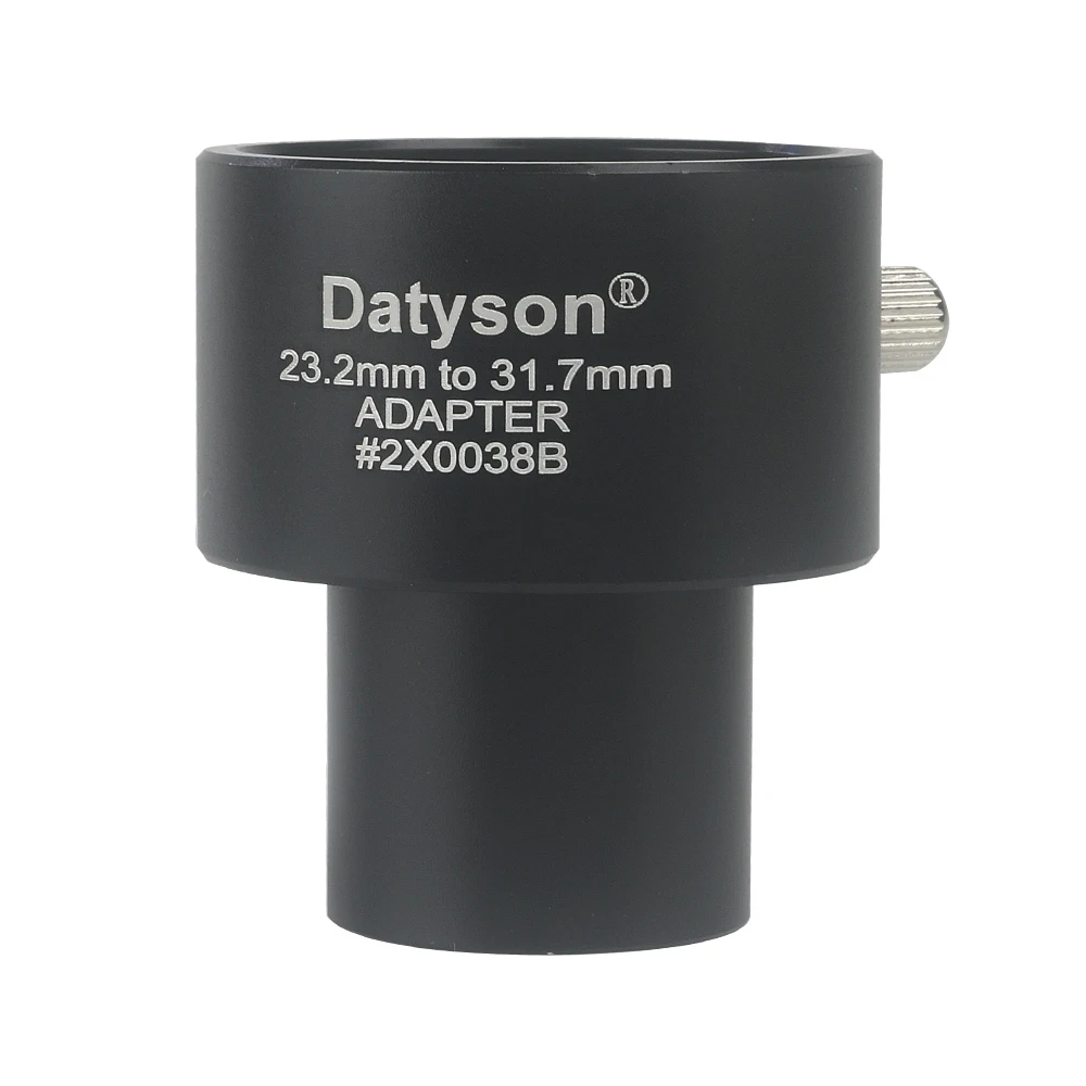 Datyson 23.2mm to 31.7mm T Mount Adapter - Make Your 1.25 Inch Telescope Eyepieces Use On Biological Microscope