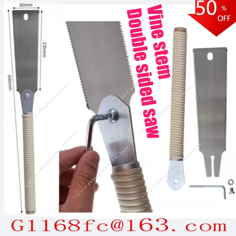 Woodworking SK5 Double Sided Saw Clip Back Saw Board Cutting Tongue Saw Replaceable Blade