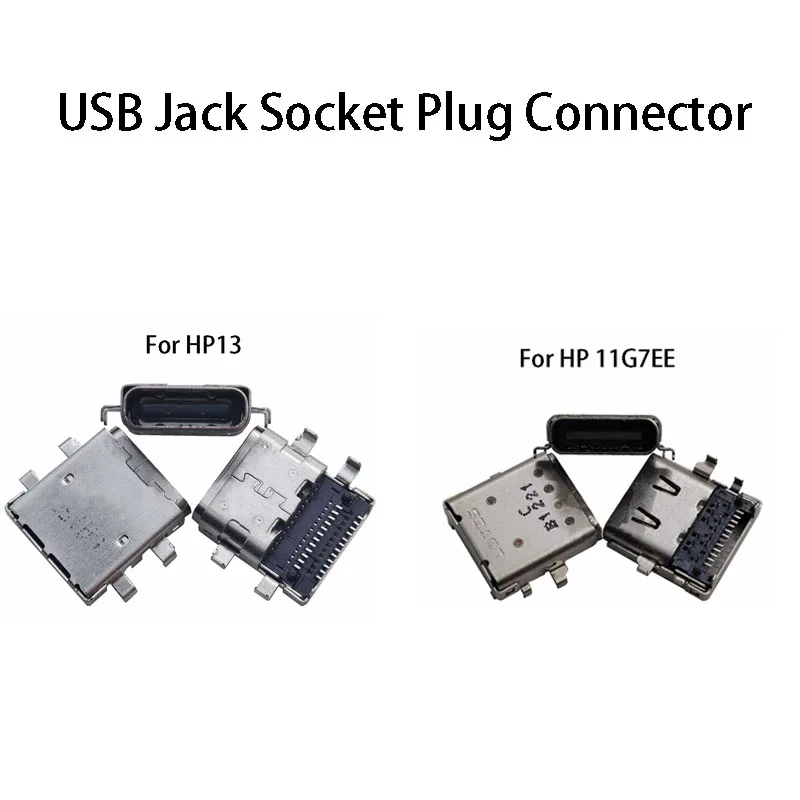 

1PC For HP11G7EE HP13-ak0013dx TPN-C137 Charging Port Laptop Power Interface USB Data Built-in Female Socket Plug Jack Connector