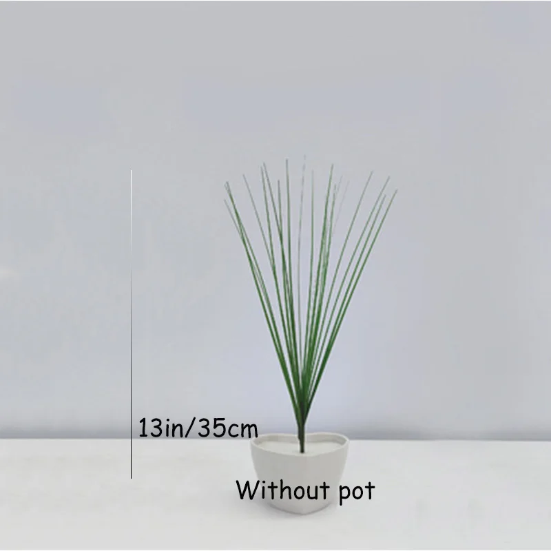 59in Kunstmatige Planten Ui Gras Groen Nep Struiken Nep Hoog Gras Kunstgras Plant Voor Thuis Outdoor Winkel Decor
