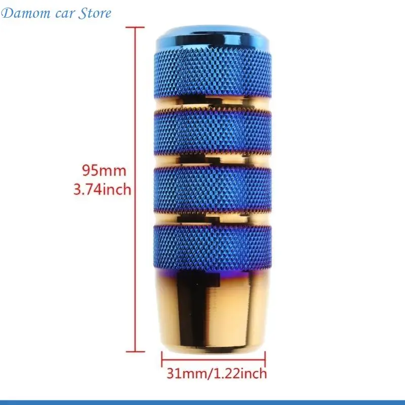 A2UC Universal 95mm Non-Slip Gear Shift Knob  Manual Transmission Shifter Lever Knob