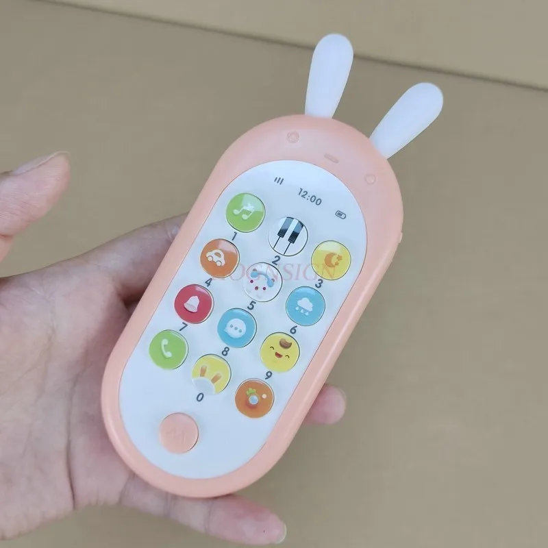 Baby Mobile Toy - Children's Baby Early Education Music Bitable Simulation Phone Girl 1 Year Old