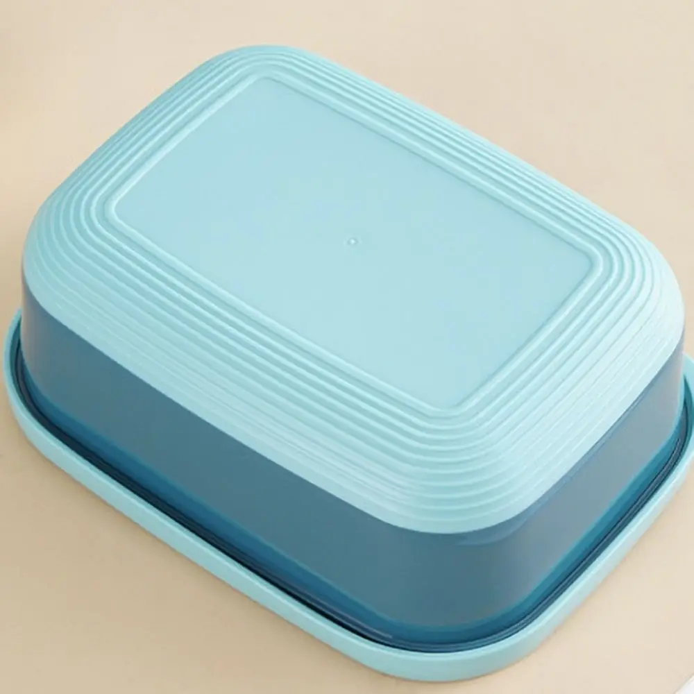 

Leakproof Stainless Steel Lunchbox Sealed Rectangular Food Storage Box Large Capacity 820ml Fresh-Keeping Box Worker