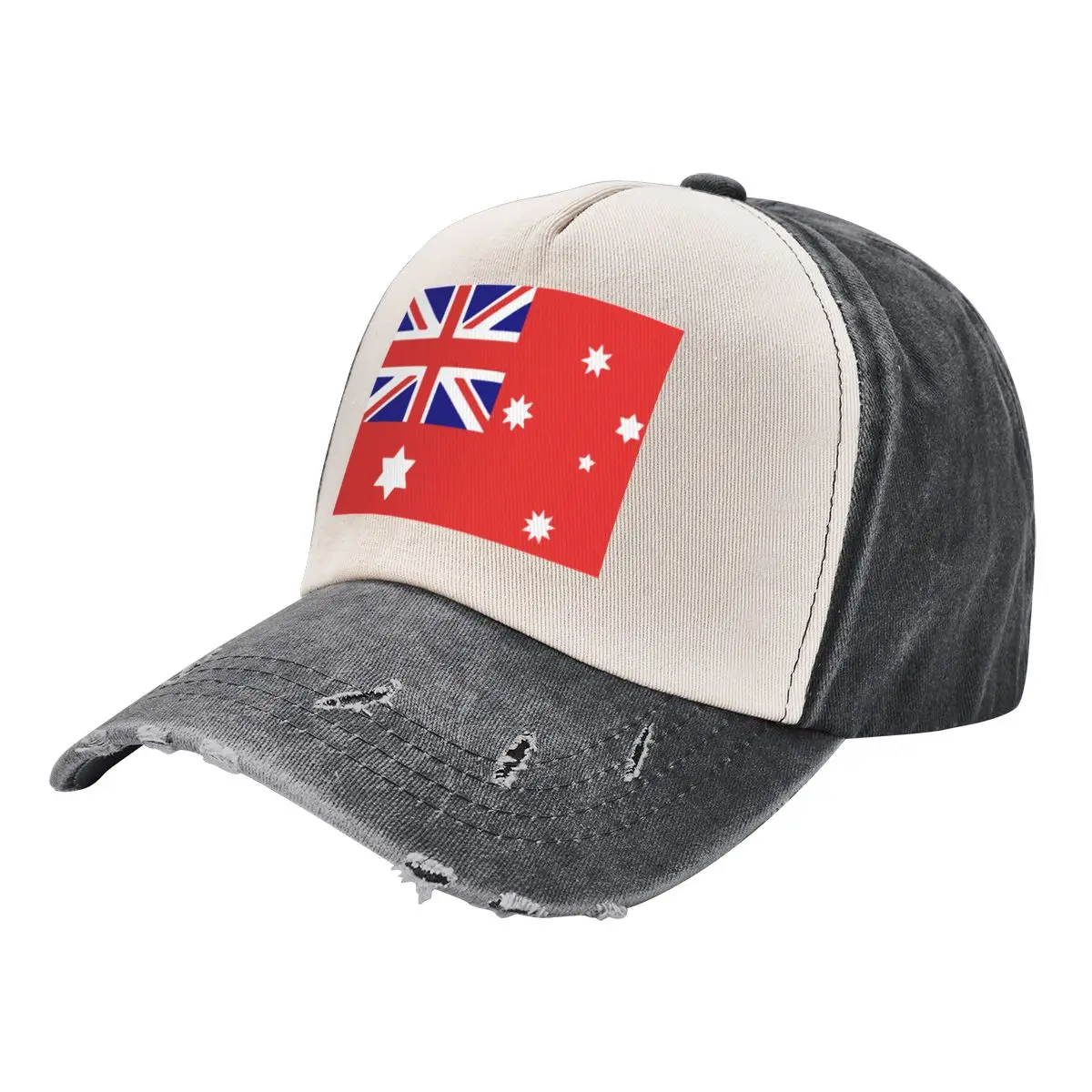 1901 Australian peoples land flag 3-2 ratio federationCap Baseball Cap Golf Bobble Hat Golf Women Men's