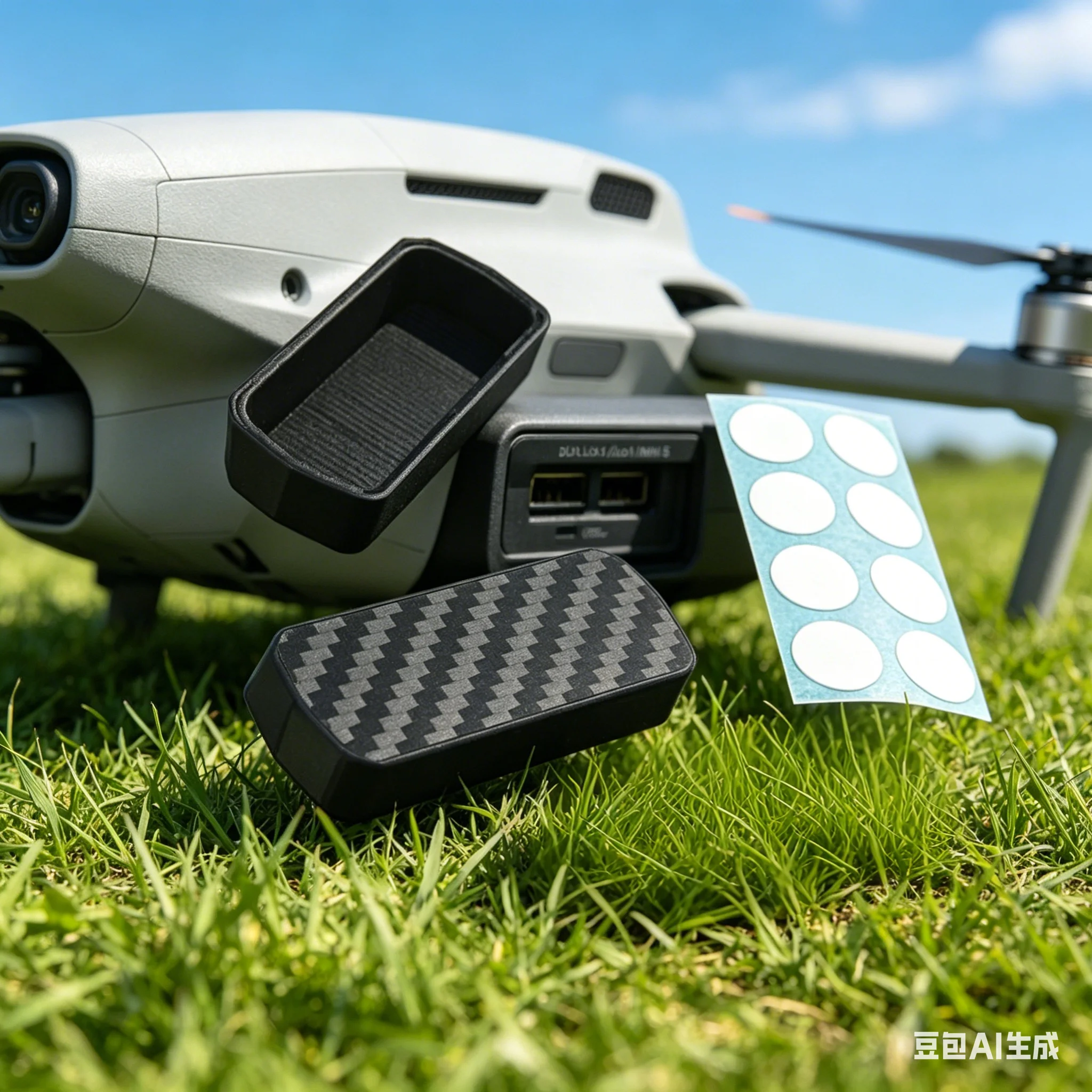 For DJI Lito X1Lito1MINI 5 Charging Port Protection Cover Short-circuit Protector ABS Dustproof Battery Cover Drones Accessories