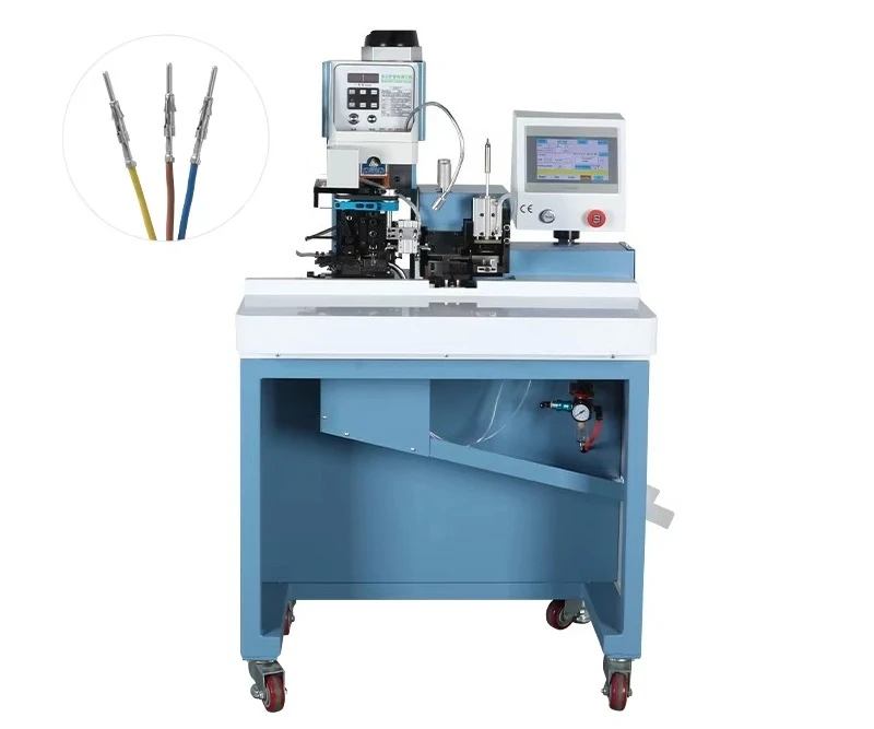JST XH Terminal Crimping Machine Automatic Multi-core Multi-pin Cable Stripping Crimping Terminal Machine EW-50F