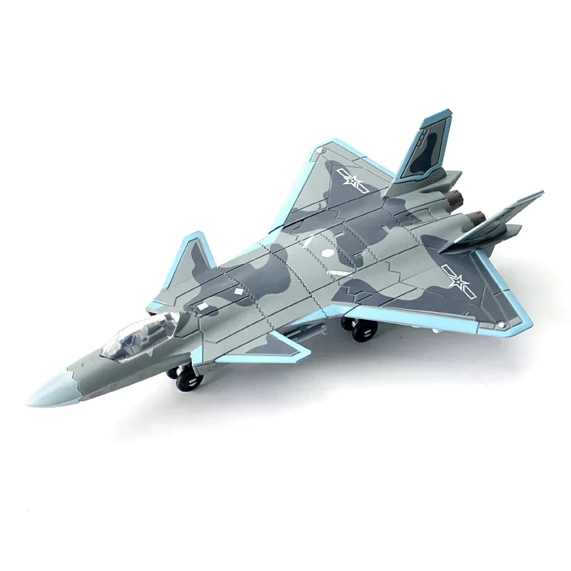 1/100 Military Series Building Blocks Small J-20 Stealth Fighter Chengdu Fire Fang Multi-Purpose Jet Model Toys For Xmas Gifts