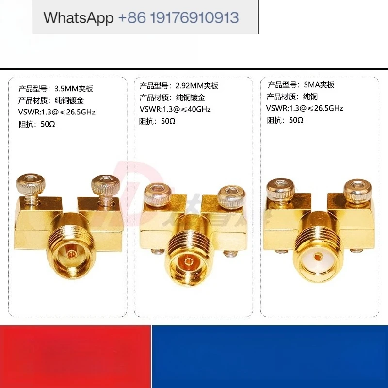 High Frequency SMA3.5 Female Head Splint 26.5GHz Off-Foot Test Head PCB Board Connected Female Head for RF Components Market