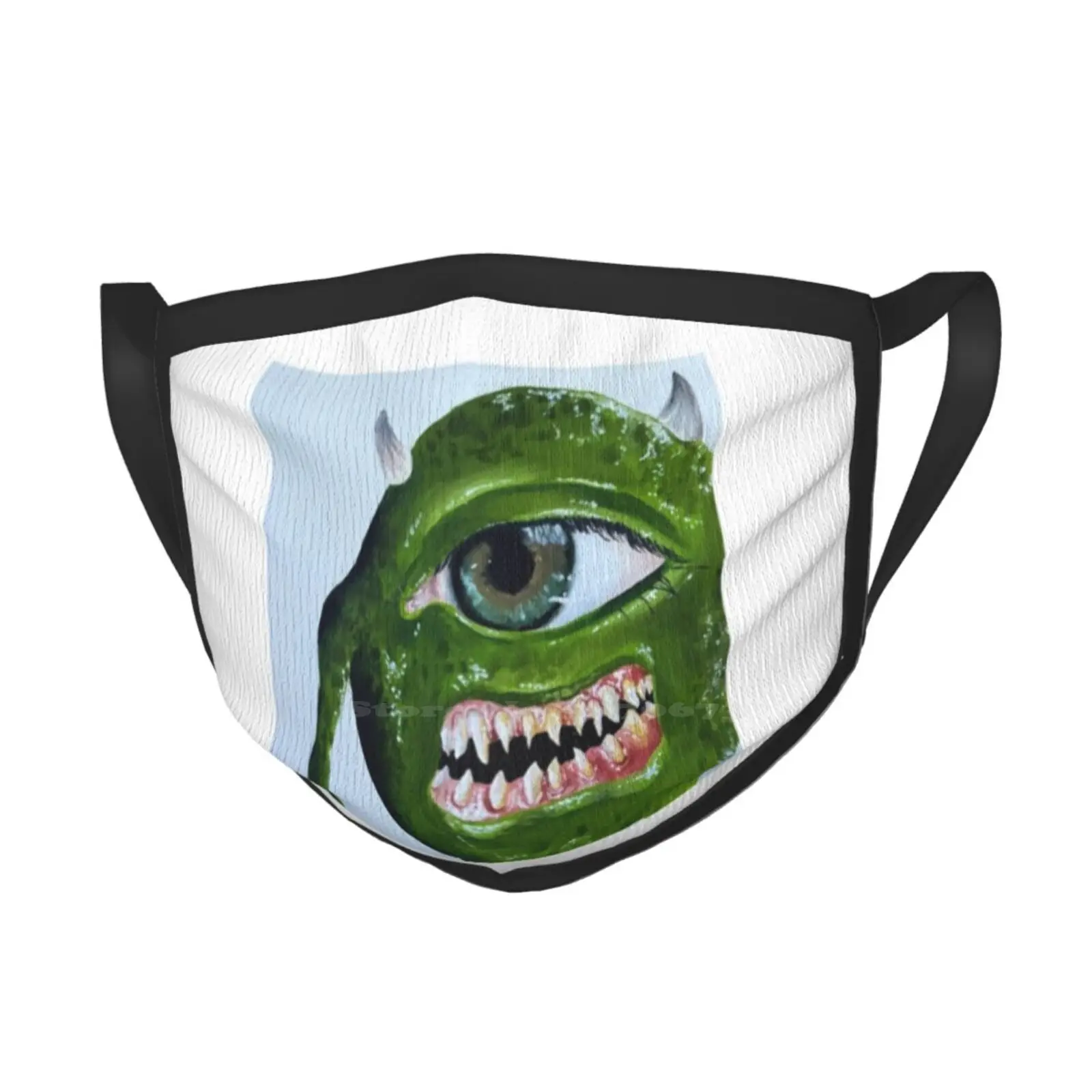 Michael Wazowski Knitted Hat Warm Beanie Outdoor Caps Monsters Scary Creepy Green Eye Teeth Horror Monster S Inc Sulley Pixar image 5