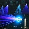새로운 12W 무대 레이저 무빙 헤드 DMX512 DJ 빔 효과 전문 조명 웨딩 장식 디스코 조명 클럽 행사용 5