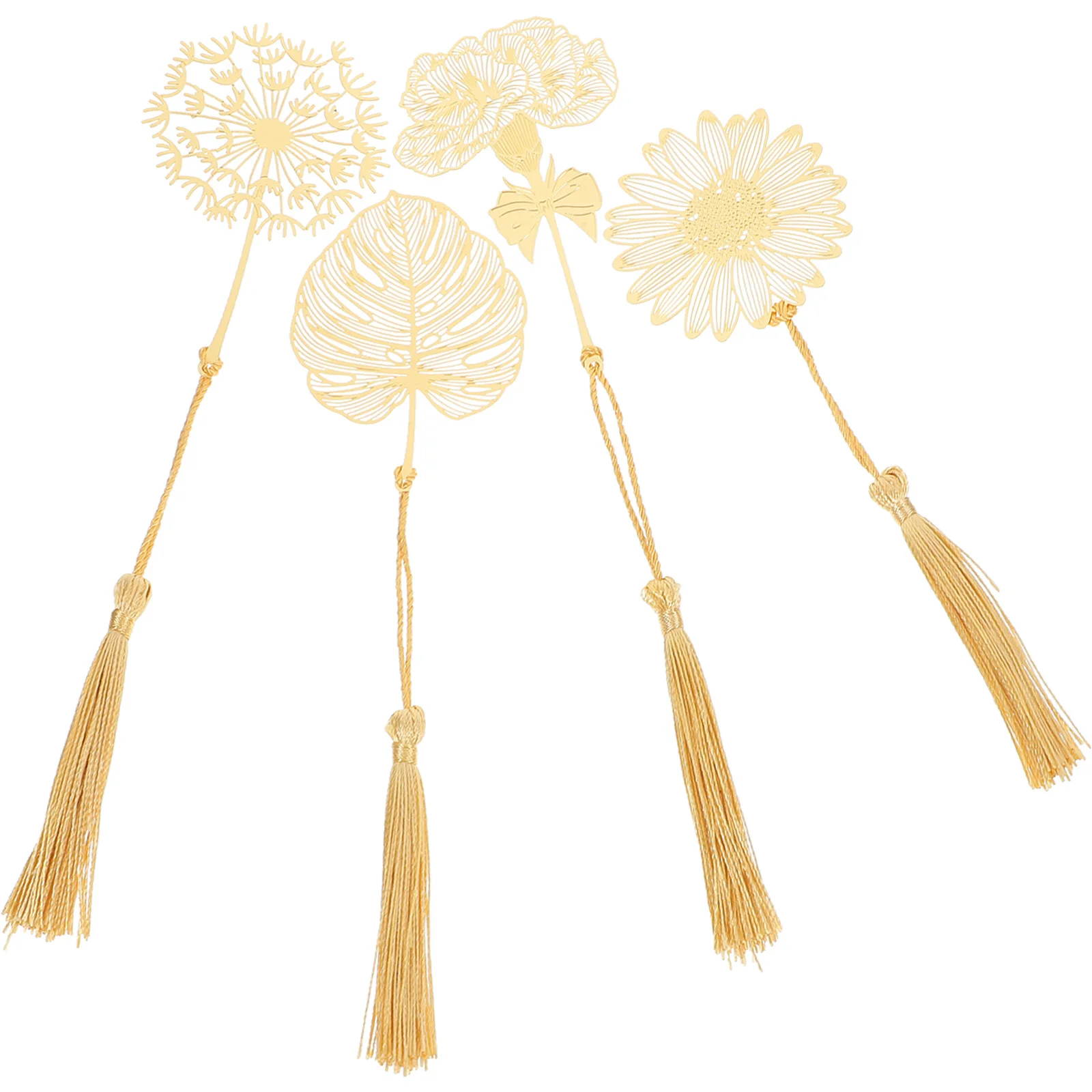 4 قطعة قلادة شرابة معدنية مجوفة المرجعية نمط الرجعية المحمولة كتاب القراءة علامة الديكور إشارات مرجعية فريدة من نوعها حساسة للنساء