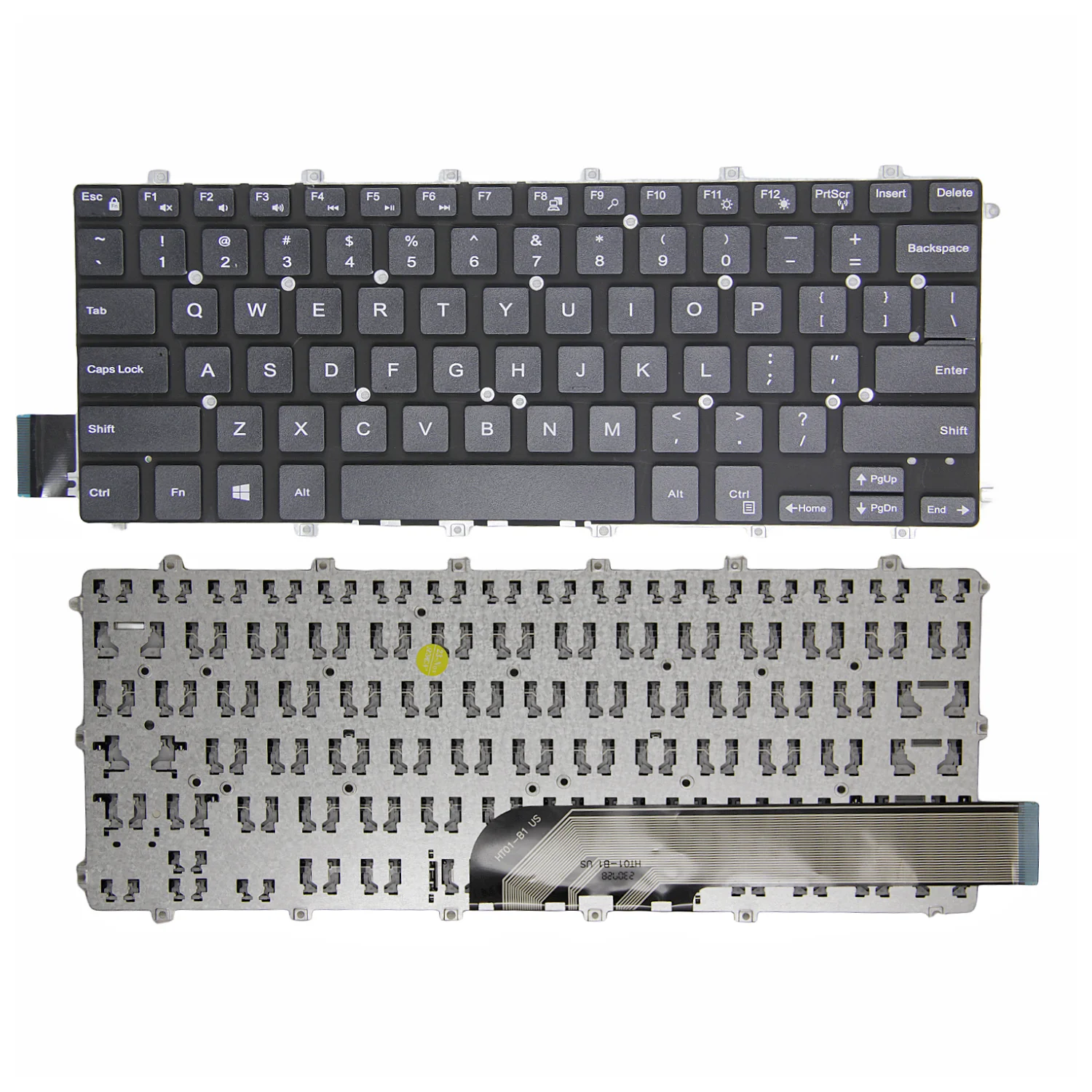 New US For Dell Inspiron 14-5480 5482 5485 5488 15-5580 5588 7580 7588 P92G P91G P76F English Laptop Keyboard