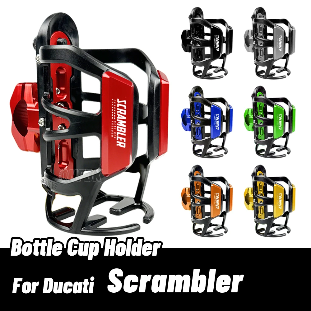 

Для Ducati Scrambler 1100 800 400 Scrambler 1100 мотоциклетная стойка для бутылок с напитками клетка стойка для бутылок с водой стойка для чашек с водой аксессуары