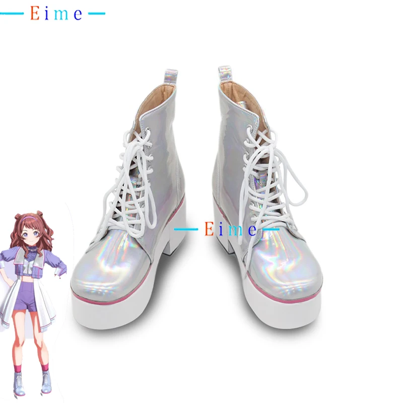 

Ханами Саки ‌ Обувь для косплея, аксессуары для аниме, реквизит для косплея, обувь из искусственной кожи, карнавальные ботинки на Хэллоуин, индивидуальный заказ