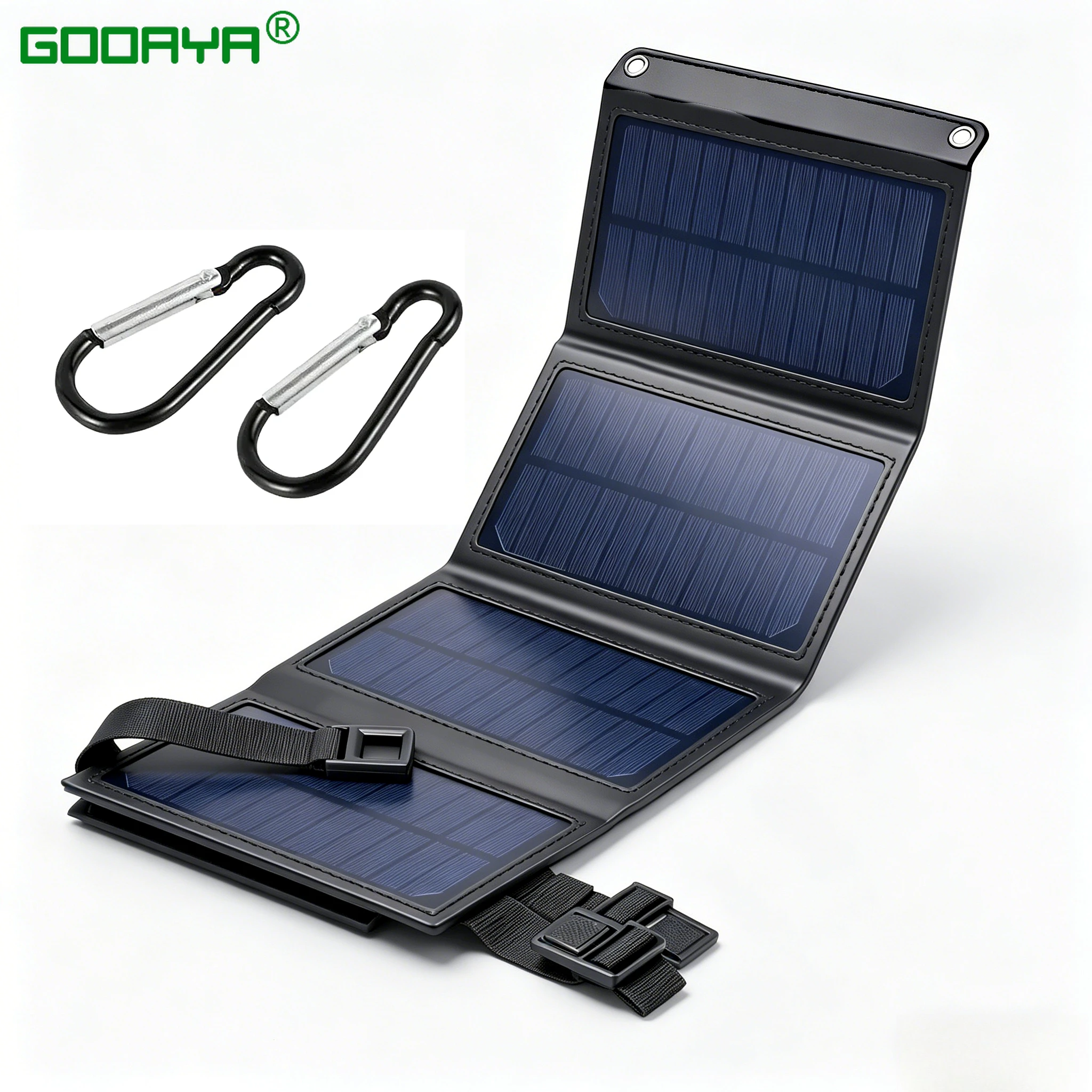 Faltbares Solarmodul 500W Tragbare Solarmodule Schnellladegerät USB 5V DC Volle Leistung Solarmodul Mobile Powerbank für Camping